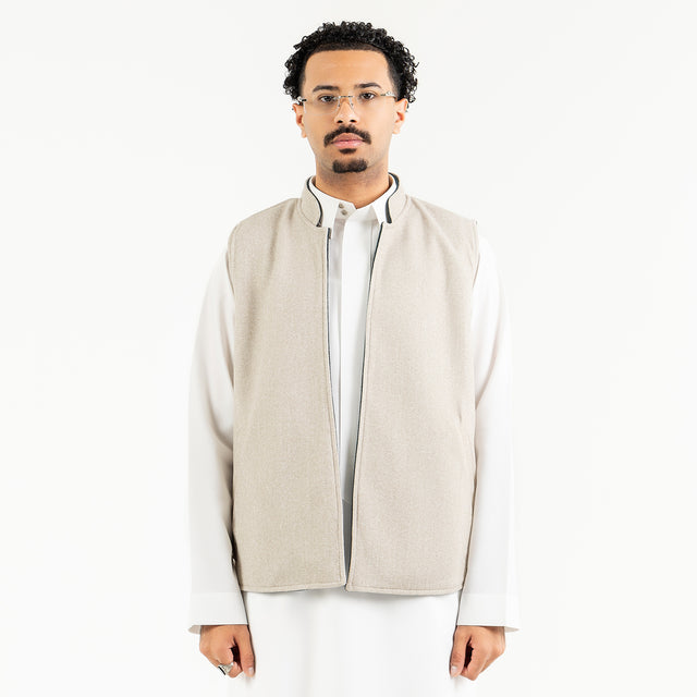 In Sdeiry Double Face Dark Green X Off-White