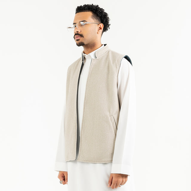 In Sdeiry Double Face Dark Green X Off-White