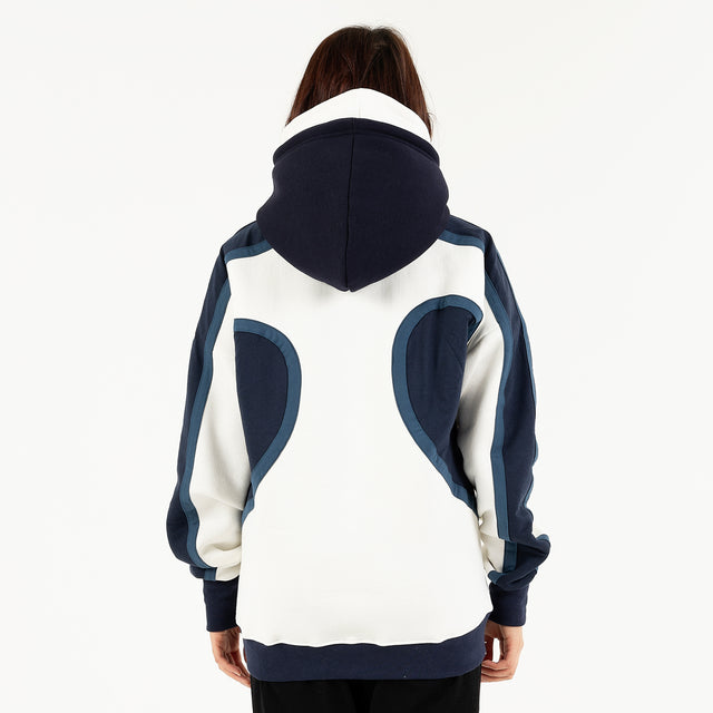 هودي بلوجو سبايسر - أوف وايت/ أزرق