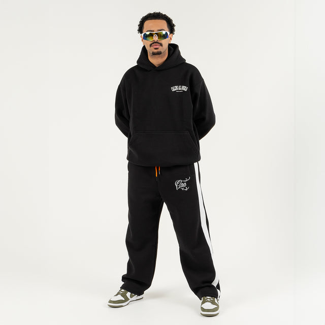 هودي أسود "لا تنسى ان تعيش"