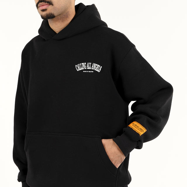 هودي أسود "لا تنسى ان تعيش"