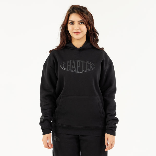 Black Chapter Logo Hoodie