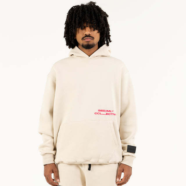 Beige Seemly Collective Hoodie