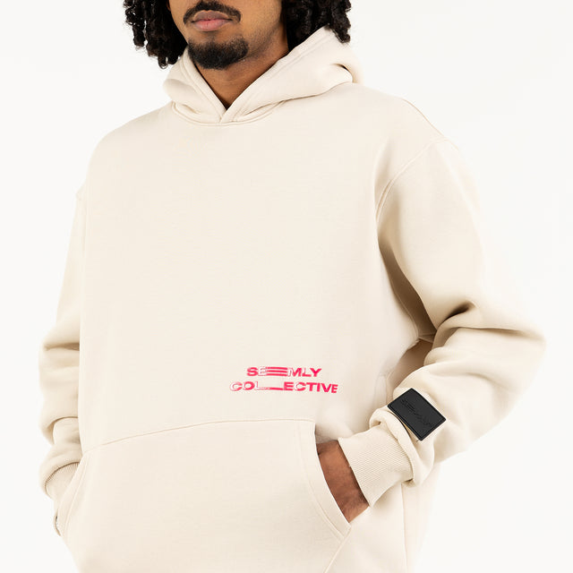 Beige Seemly Collective Hoodie