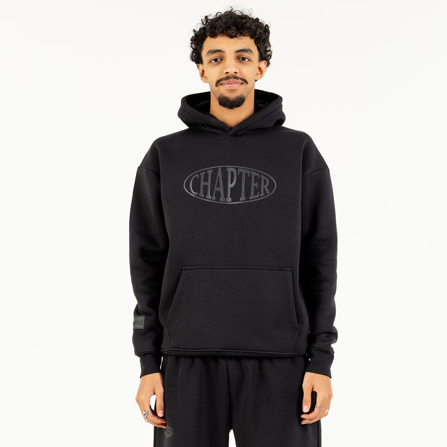 Black Chapter Logo Hoodie