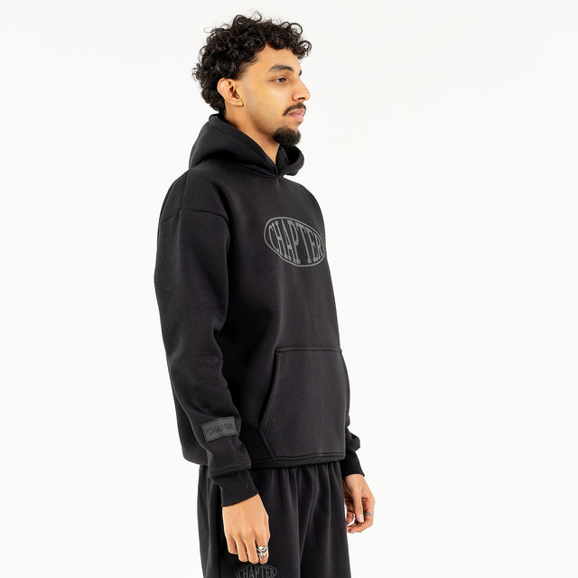 Black Chapter Logo Hoodie