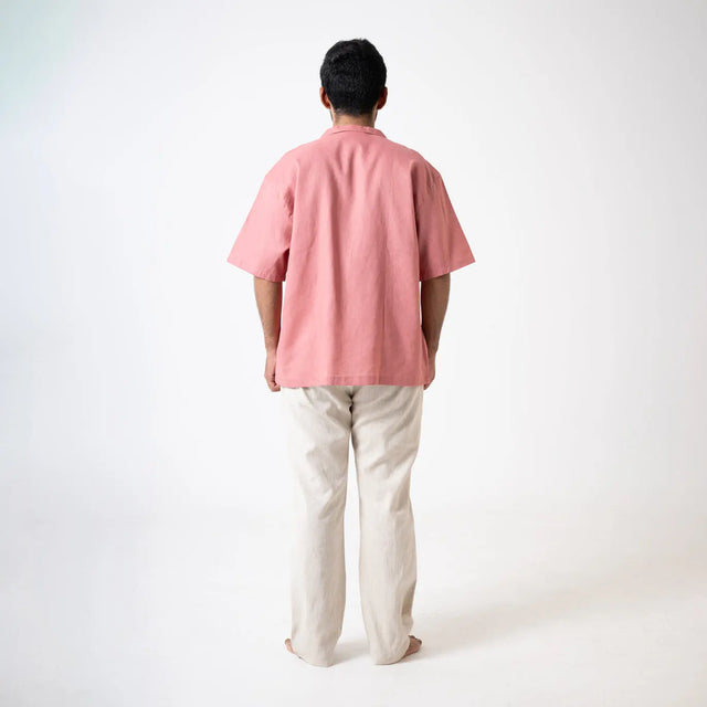 Pink Linen Shirt Palette Linen