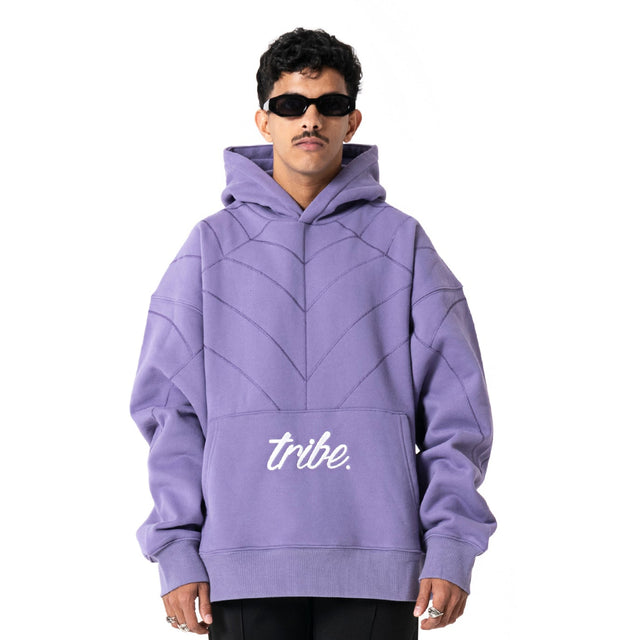 Purple Web Hoodie