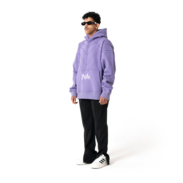 Purple Web Hoodie