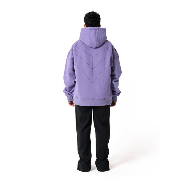 Purple Web Hoodie
