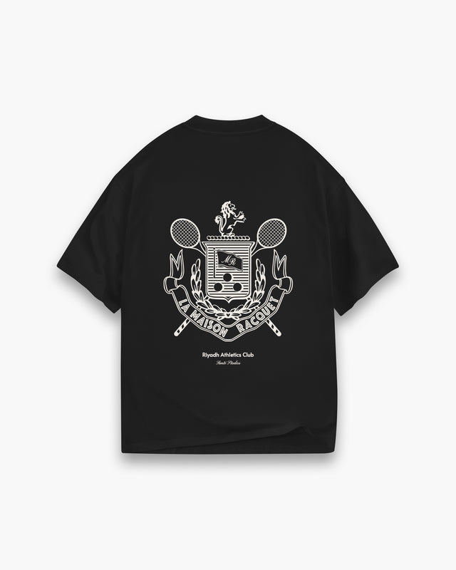 تيشيرت ميزون راكيت اسود