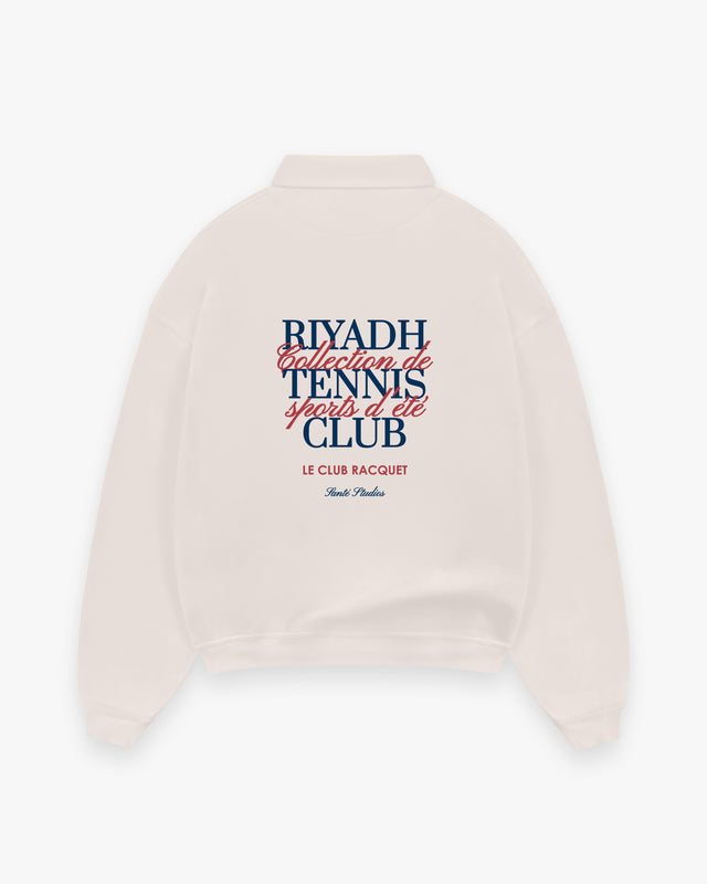 سويتر نادي الرياض للتنس كريمي