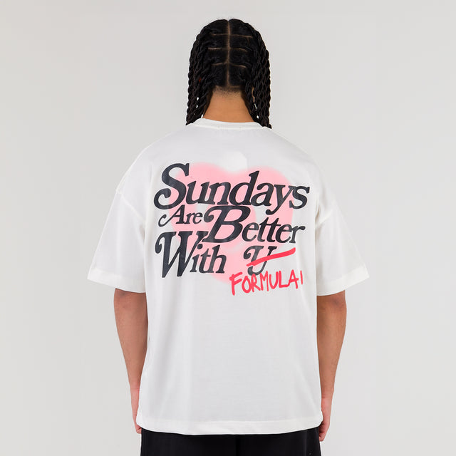 تي شيرت تشابتر كريمي ساندايز F1