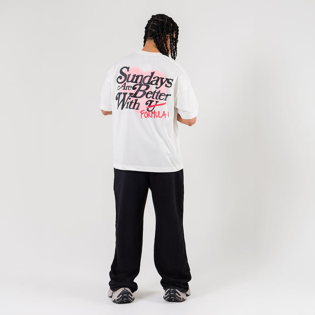 تي شيرت تشابتر كريمي ساندايز F1