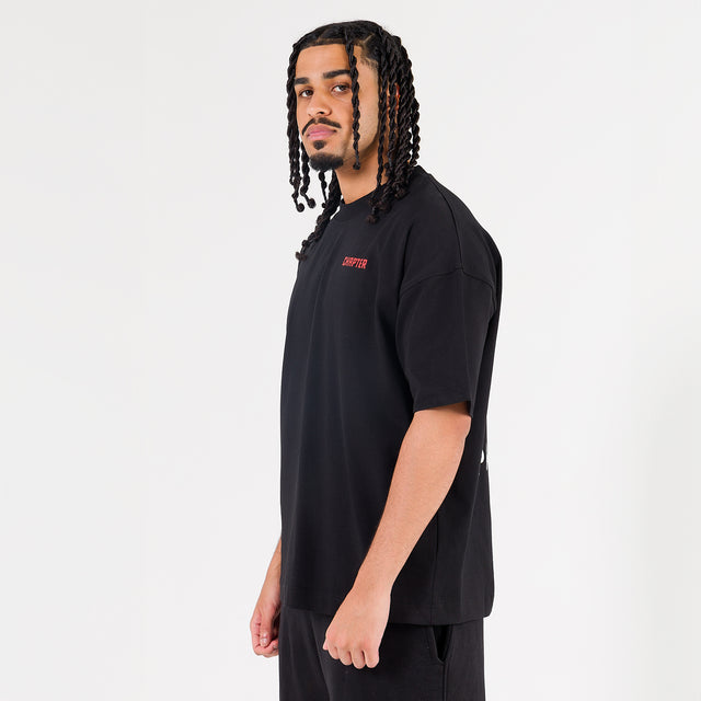 تي شيرت "أريد فلوس" تشابتر أسود