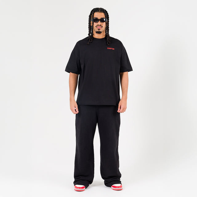 تي شيرت "أريد فلوس" تشابتر أسود