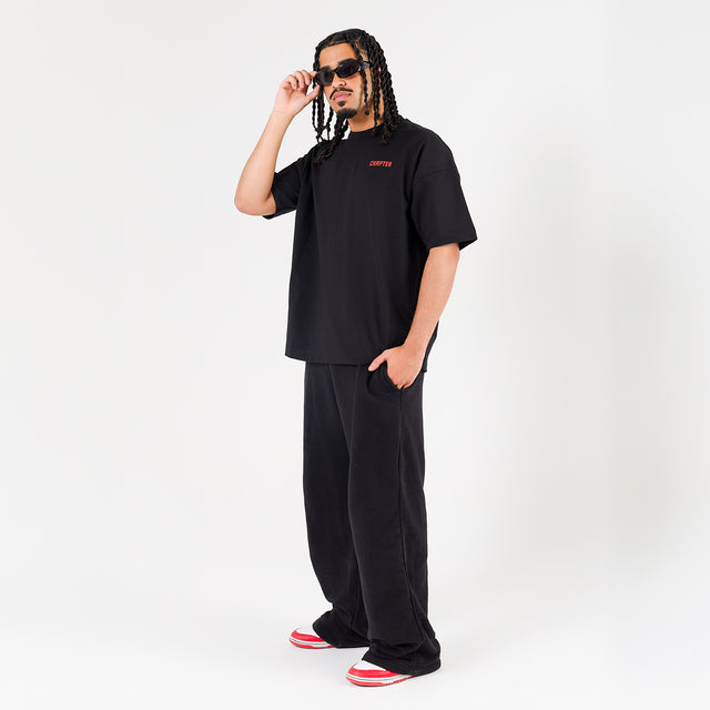 تي شيرت "أريد فلوس" تشابتر أسود