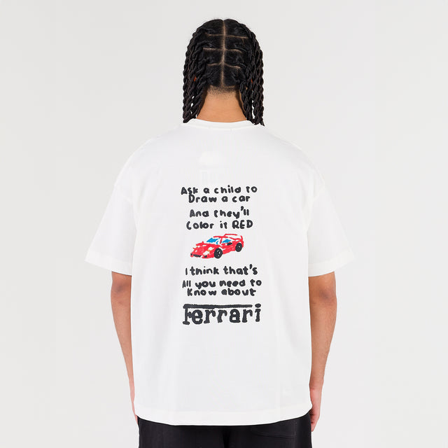 تشابتر تي شيرت فيراري كريمي