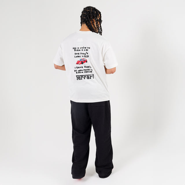 تشابتر تي شيرت فيراري كريمي