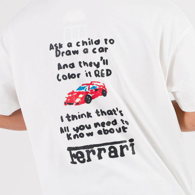 تشابتر تي شيرت فيراري كريمي