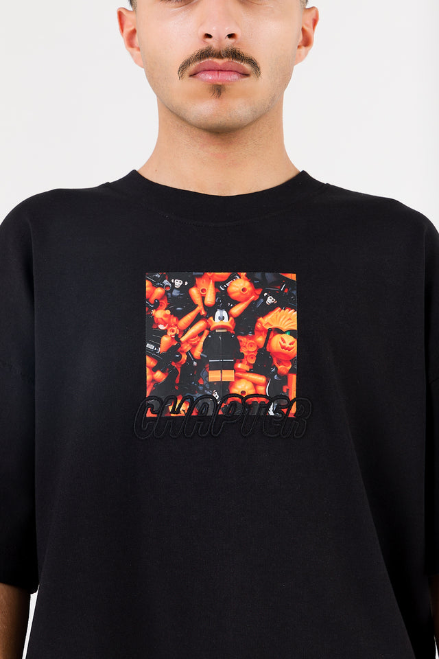 تي شيرت ليغو أسود من تشابتر