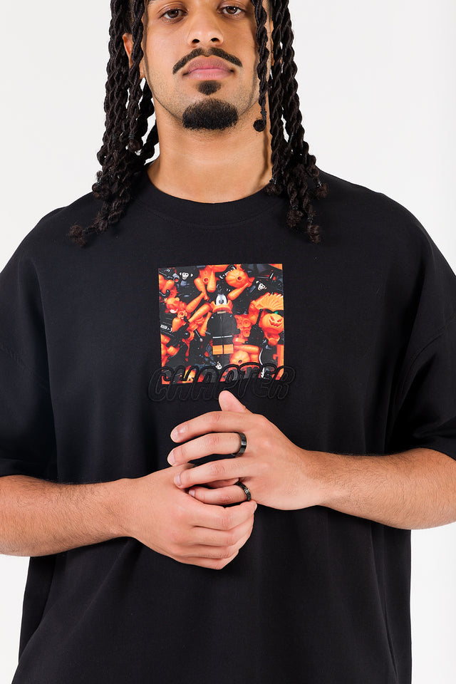 تي شيرت ليغو أسود من تشابتر