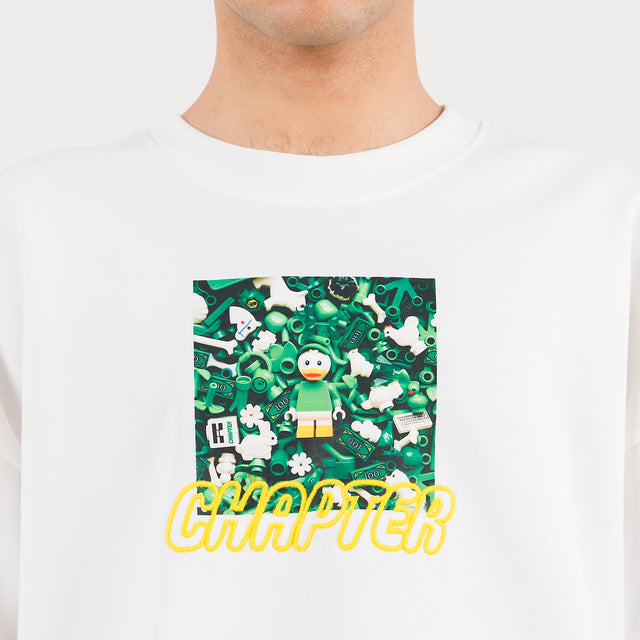 تي شيرت ليغو كريمي من تشابتر