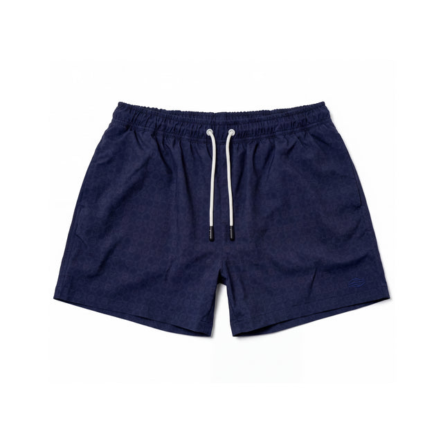 Ethnic Navy Swim Shorts from The Retail Club