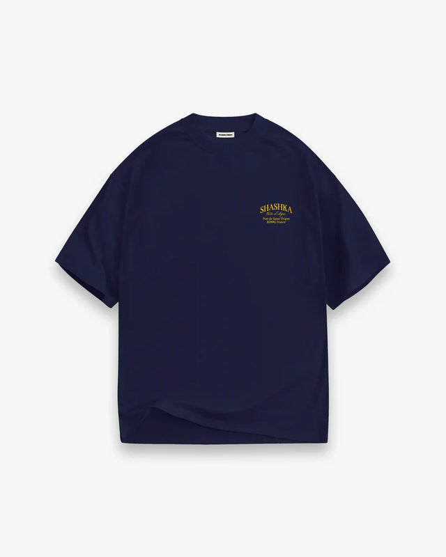 تي شيرت شاشكا كحلي "سمرز إن سان تروبيه"