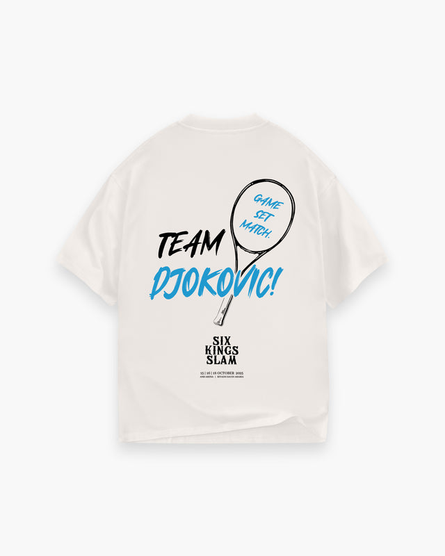 Six Kings Slam Cream Djokovic Tee