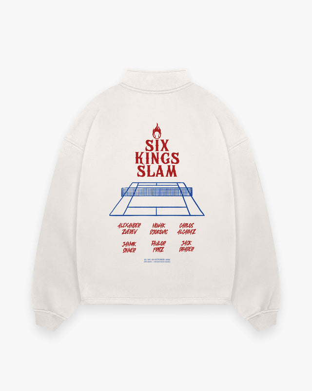 سويتر سحاب ملعب تنس كريمي