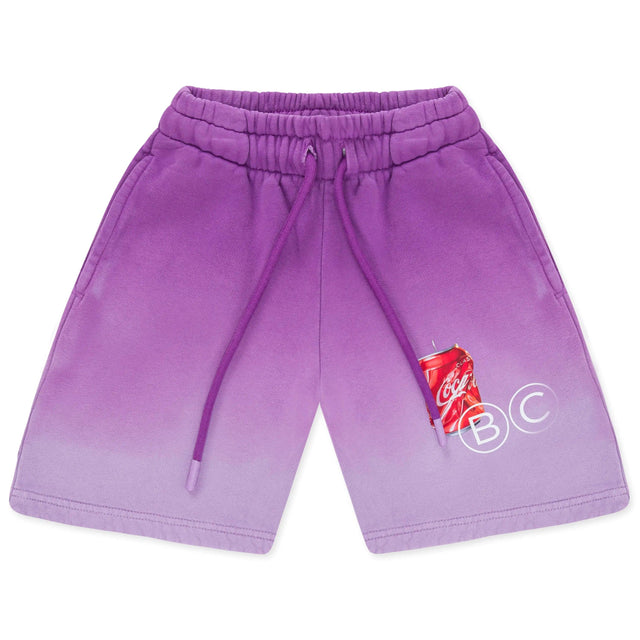 PURPLE BAD GRADIENT SHORT – KIDS badcompany12