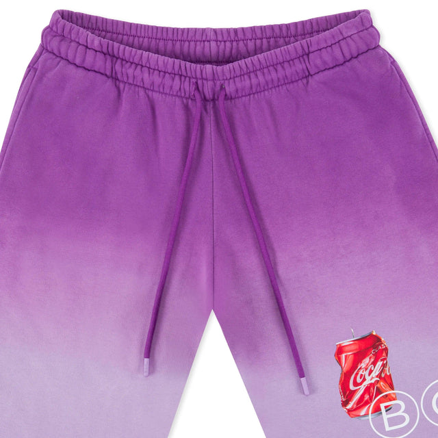 PURPLE BAD GRADIENT SHORT badcompany12