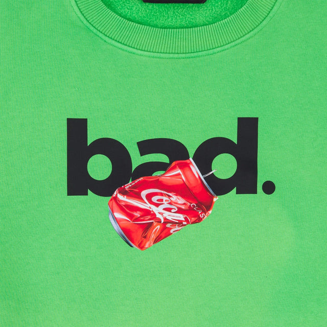 GREEN BAD GRADIENT SWEATSHIRT badcompany12