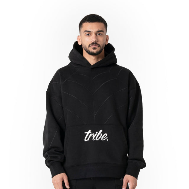 Black Web Hoodie