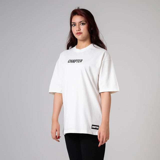 White Chinese T-shirt Chapter
