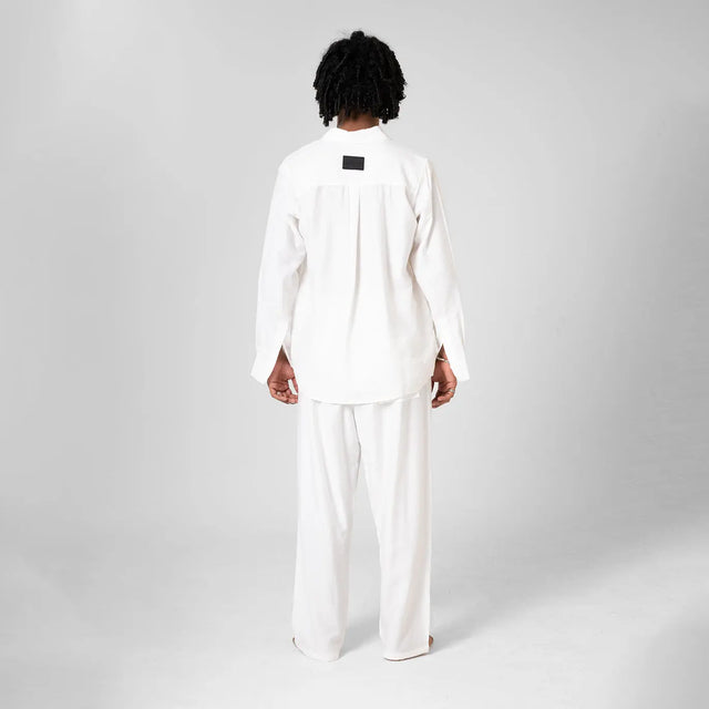 White Linen Shirt Seemly