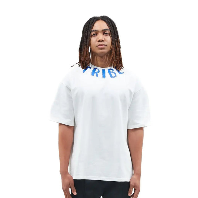 White Neck Logo T-shirt Tribe
