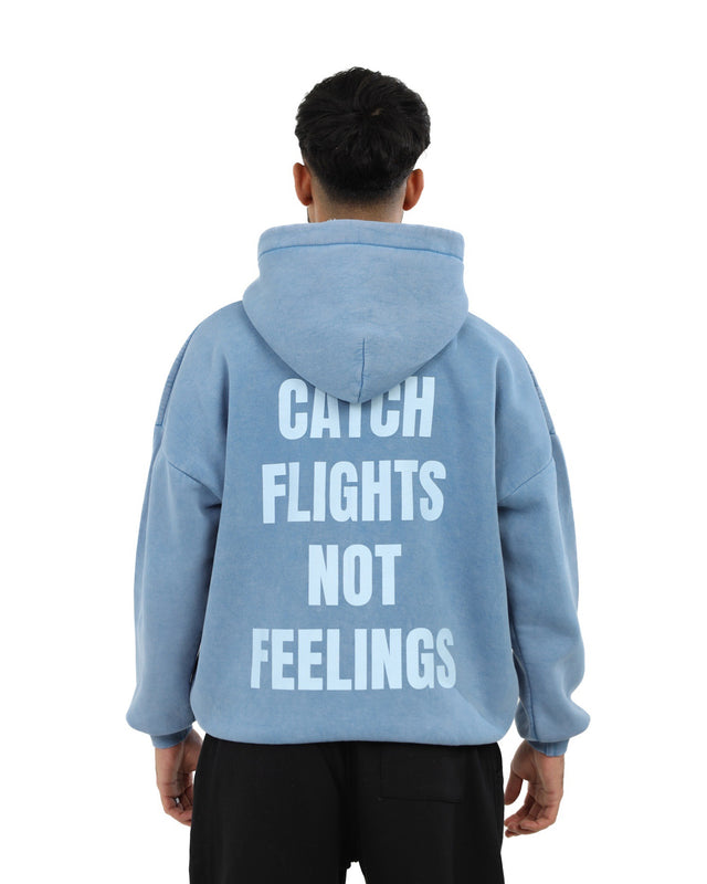 Blue Chapter Catch Flights Hoodie - Unisex