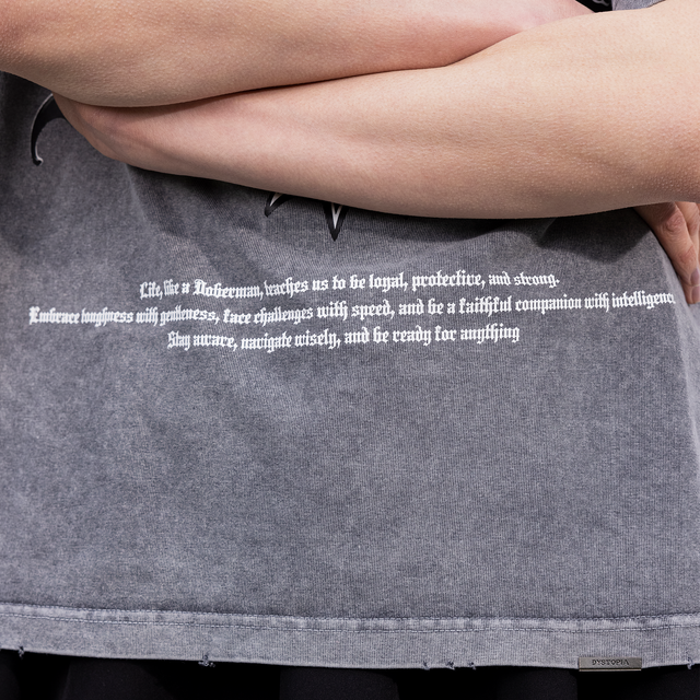 Washed Doberman T-shirt