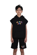 ULTRA BAD Shorts Black KIDS badcompany12