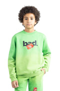 GREEN BAD GRADIENT SWEATSHIRT – KIDS badcompany12