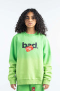 GREEN BAD GRADIENT SWEATSHIRT – KIDS badcompany12