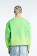 GREEN BAD GRADIENT SWEATSHIRT badcompany12