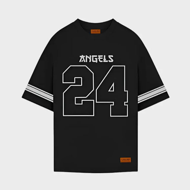 Black 24 T-shirt Calling All Angels