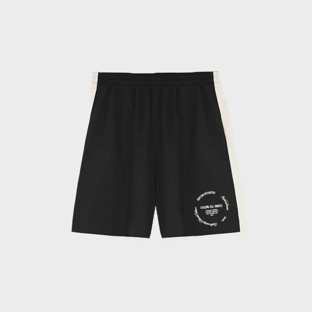 Black Basketball Shorts Calling All Angels