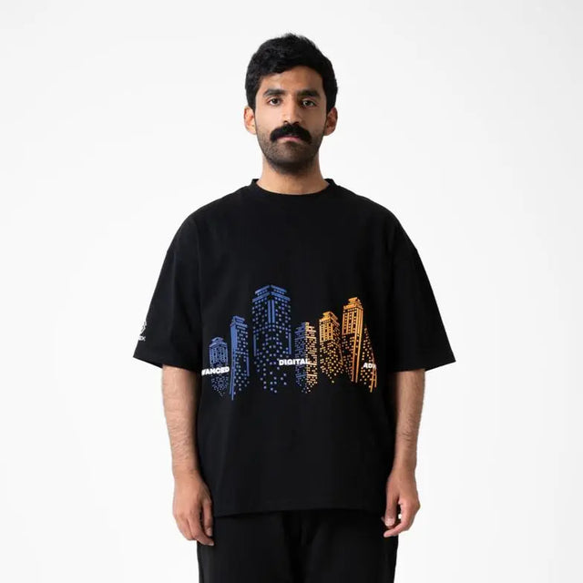 Black Building T-shirt Seek