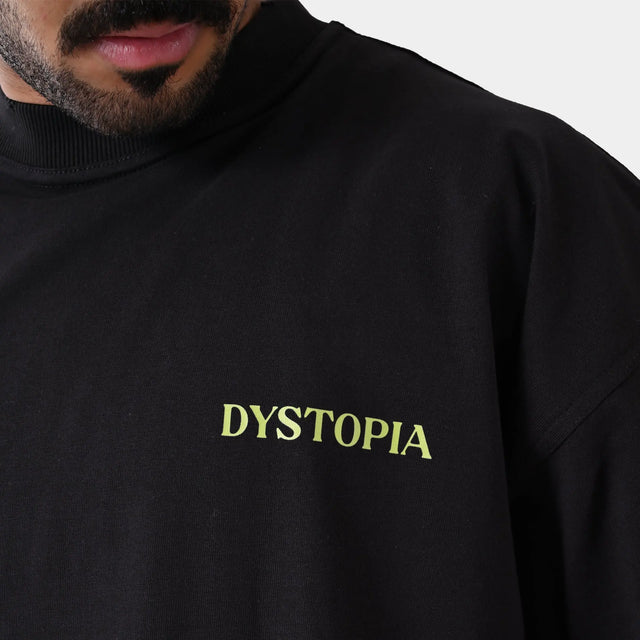 Black Logo T-shirt Dystopia