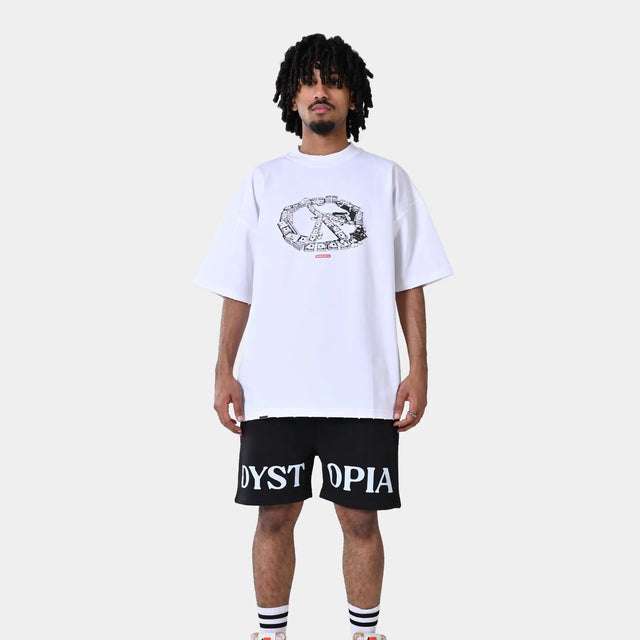 Black "Dystopia Logo" Shorts Dystopia