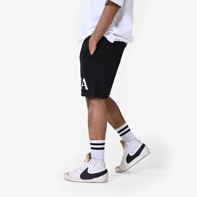 Black "Dystopia Logo" Shorts Dystopia